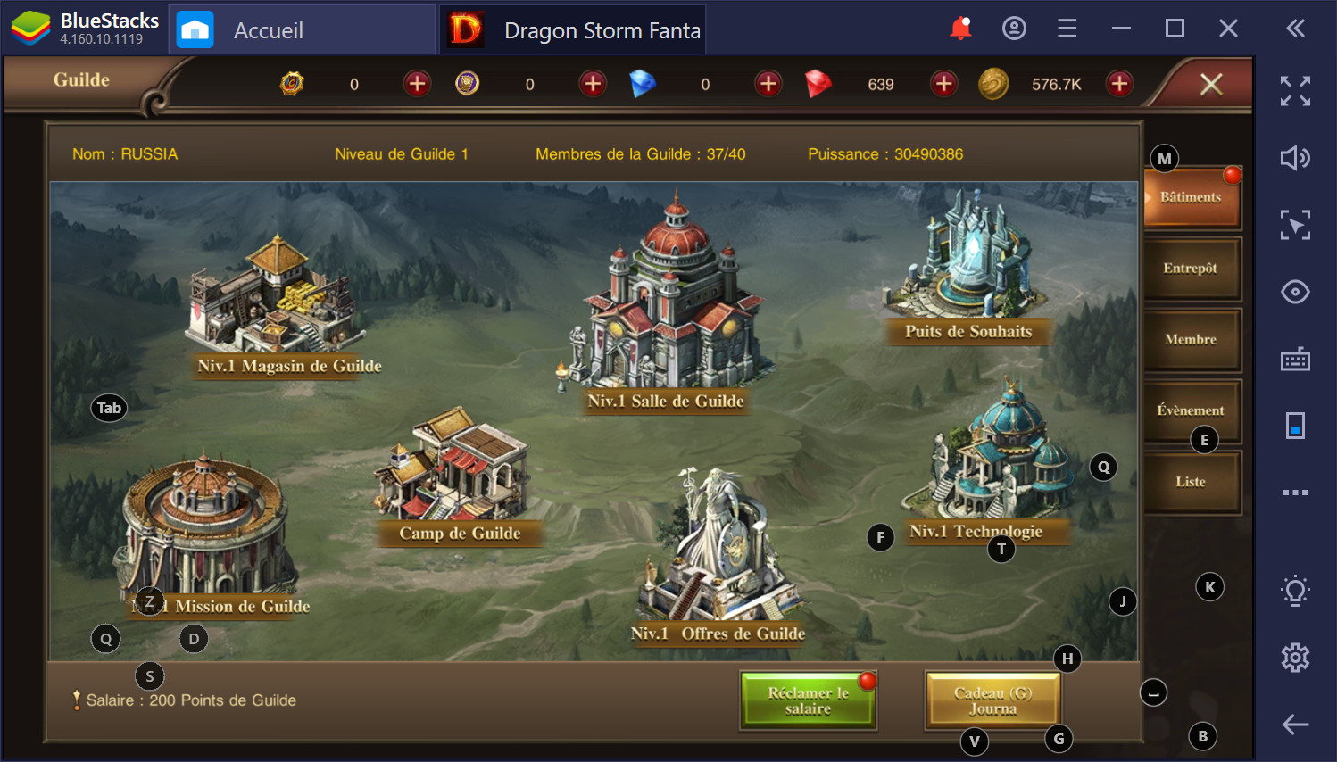 Dragon Storm Fantasy sur PC : Gagner rapidement des niveaux