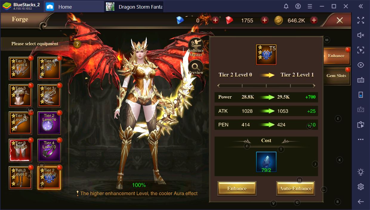 Dragon Storm Fantasy auf dem PC: Leitfaden zur Verbesserung von Klasse und Charakter