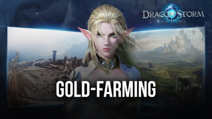 Dragon Storm Fantasy Gold-Farming – BlueStacks benutzen, um Gold automatisch zu erzeugen