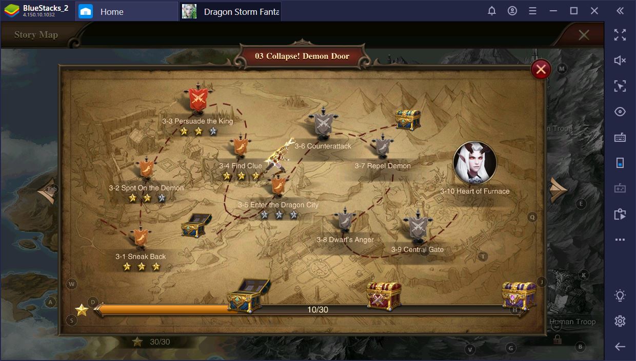 Dragon Storm Fantasy auf dem PC: Wie man schnell auflevelt