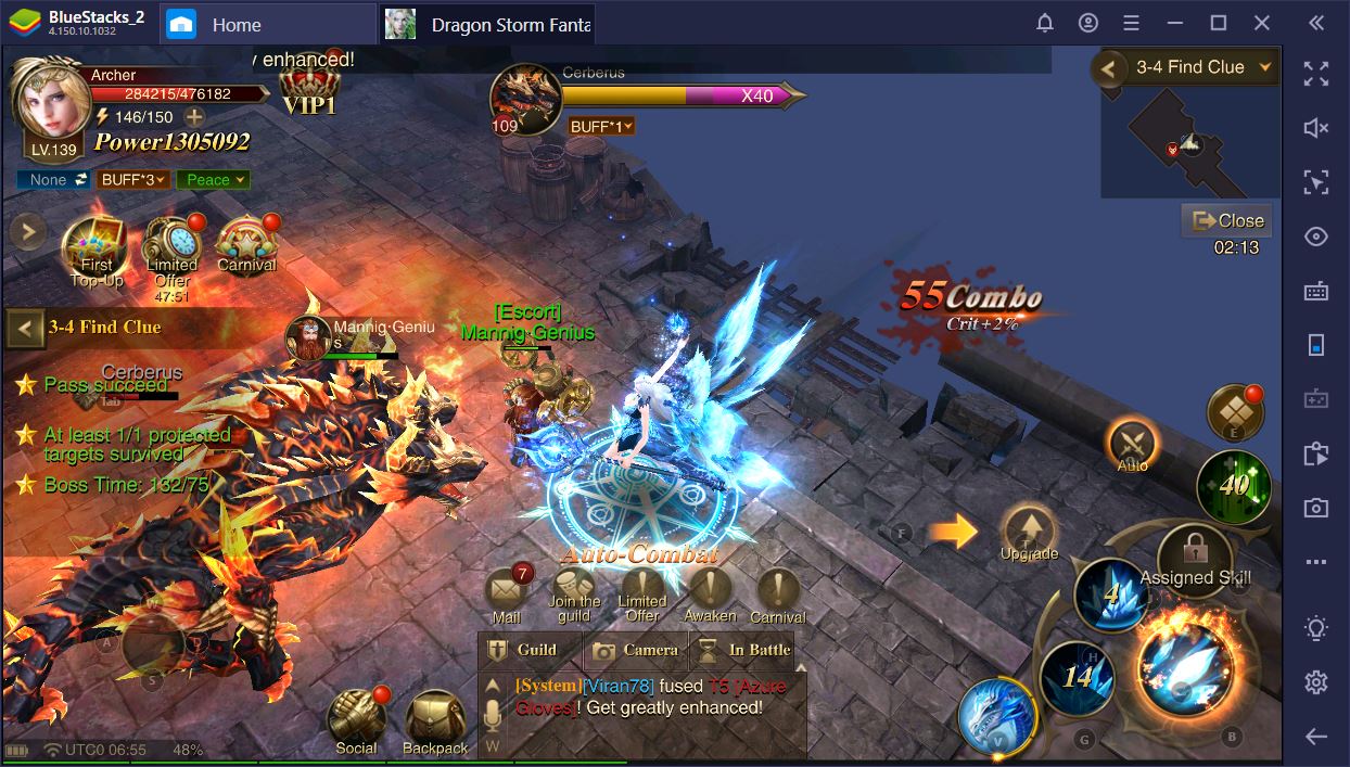 Dragon Storm Fantasy: Wie du auf BlueStacks spielst