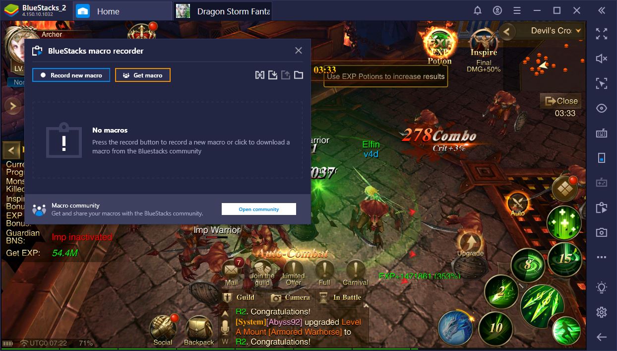 Dragon Storm Fantasy: Wie du auf BlueStacks spielst