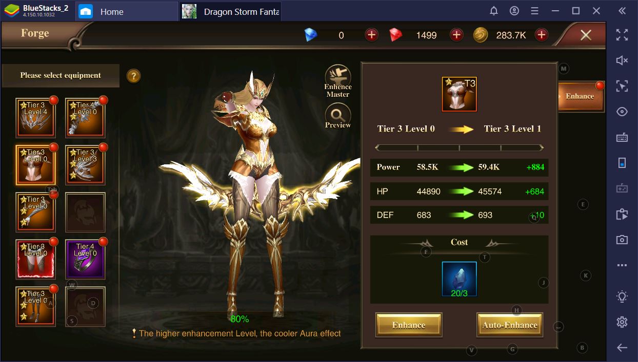 Dragon Storm Fantasy: Wie du auf BlueStacks spielst