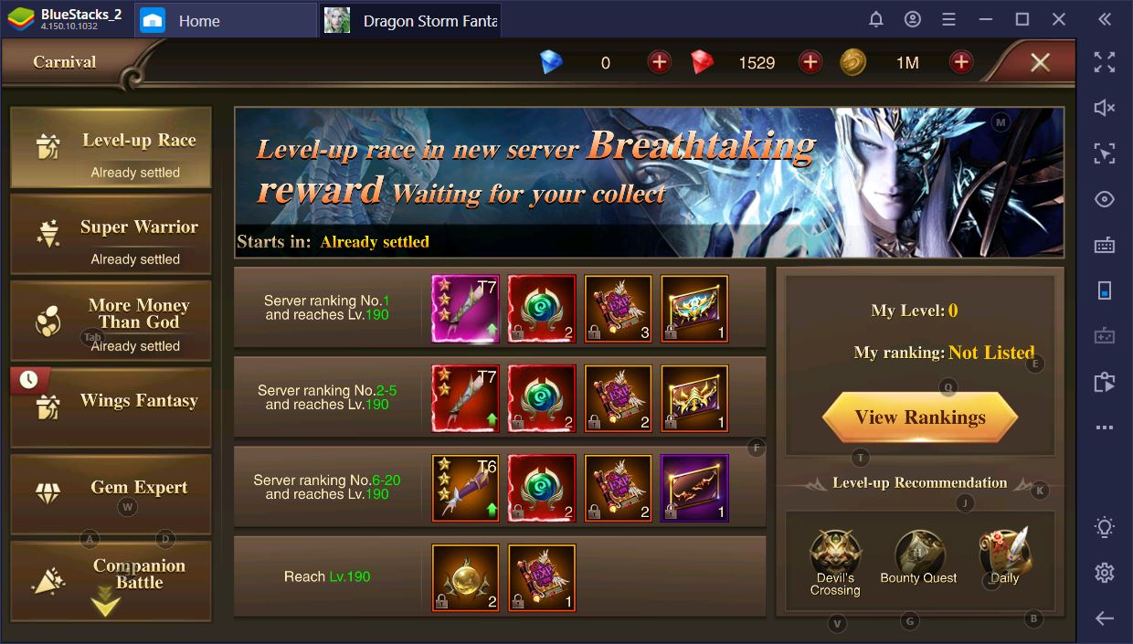 Dragon Storm Fantasy on PC: How to Level Up Fast