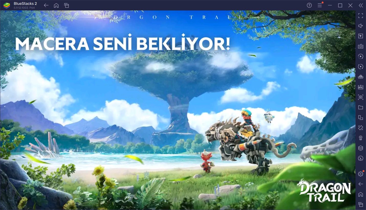 Dragon Trail: Hunter World, BlueStacks ile PC’de Nasıl Oynanır?