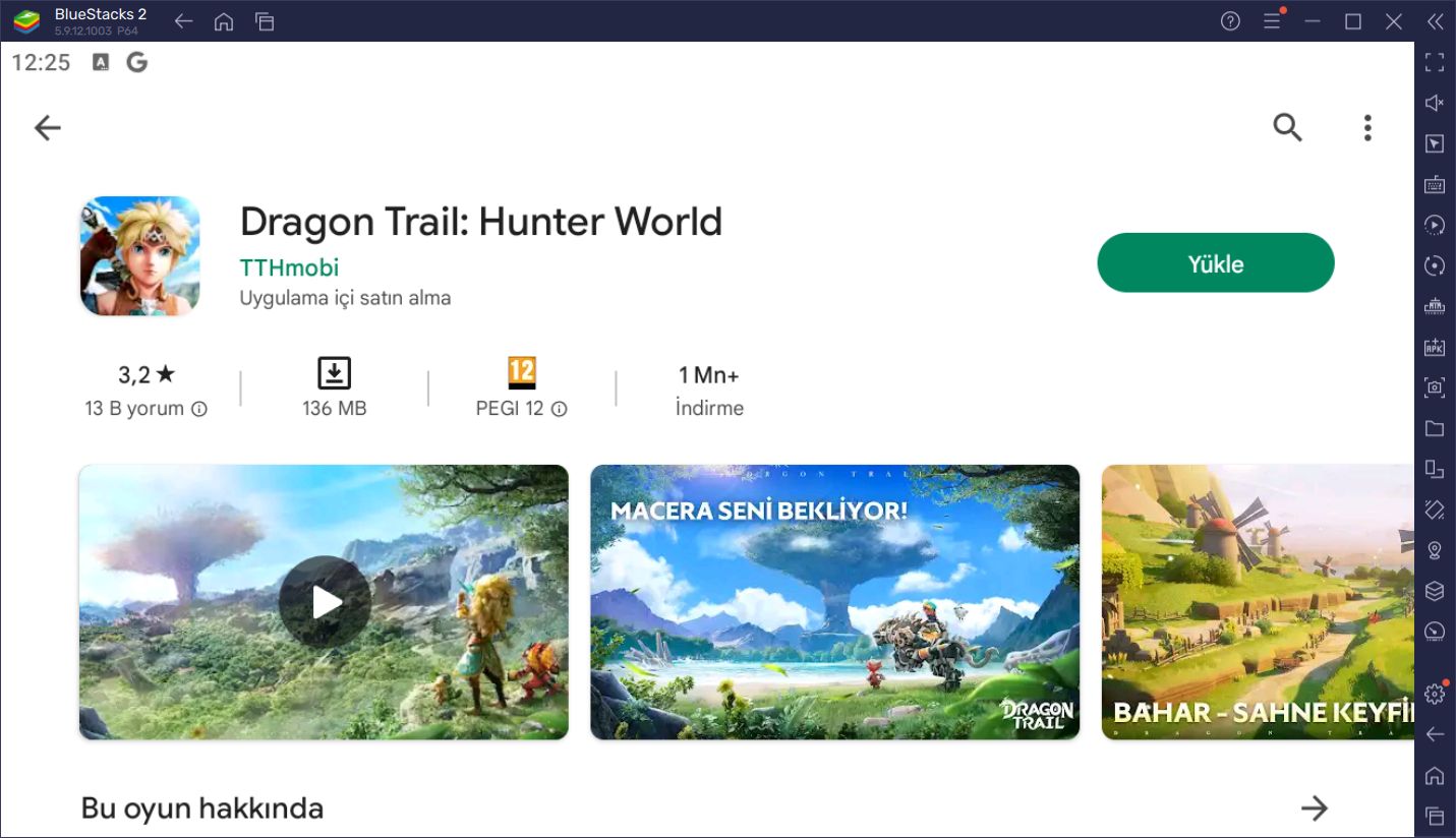 Dragon Trail: Hunter World, BlueStacks ile PC’de Nasıl Oynanır?