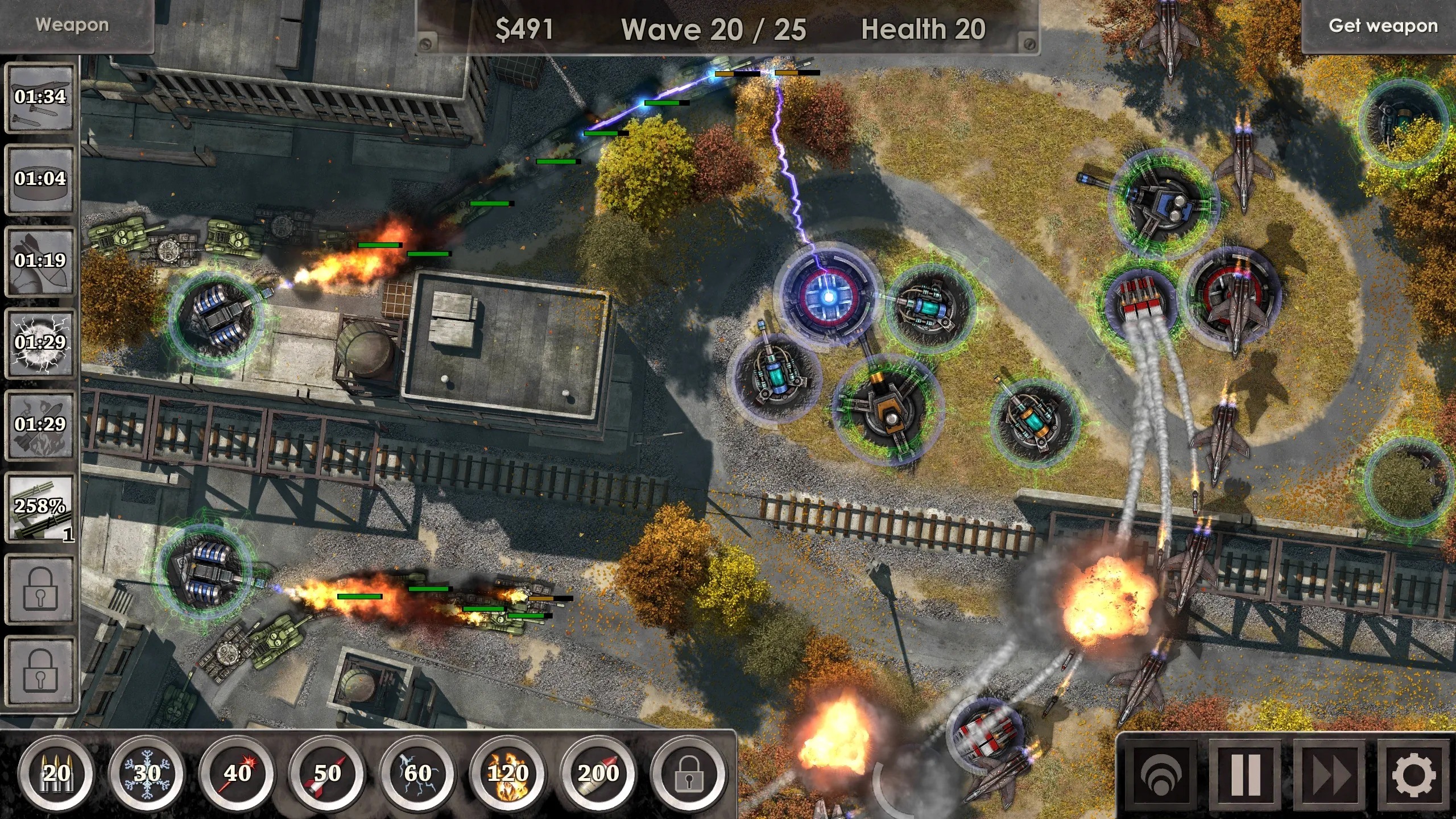 Top 10 Android Tower Defence Games