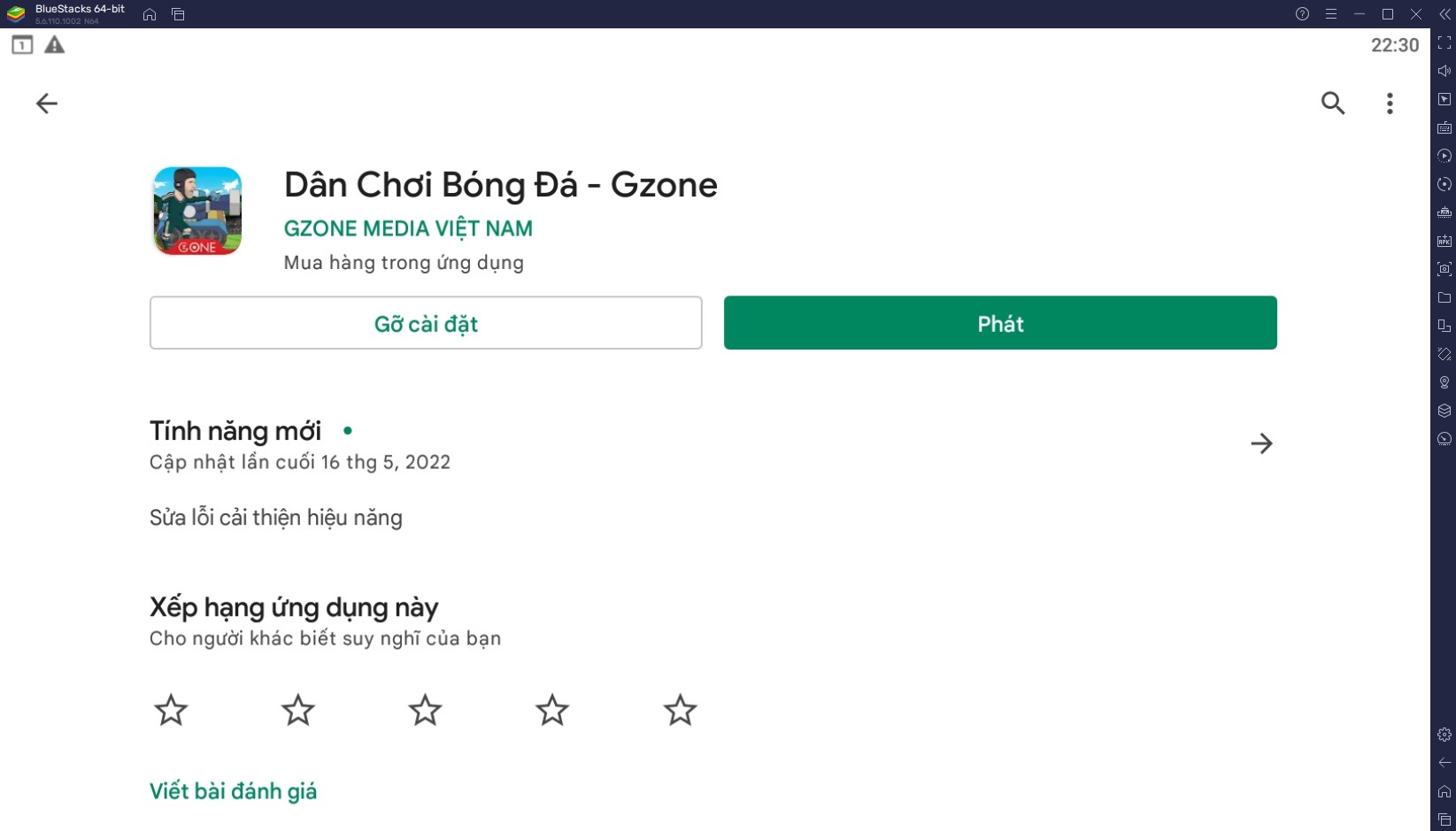 Dân Chơi Bóng Đá – Gzone: Chơi game bóng đá hết sức khác lạ trên PC cùng BlueStacks