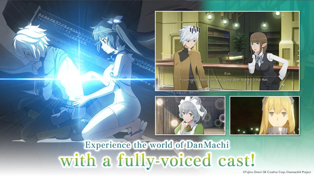 DanMachi BATTLE CHRONICLE' Game Released Today