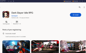 วิธีเล่นเกม Dark Slayer Idle RPG บนพีซีด้วย BlueStacks