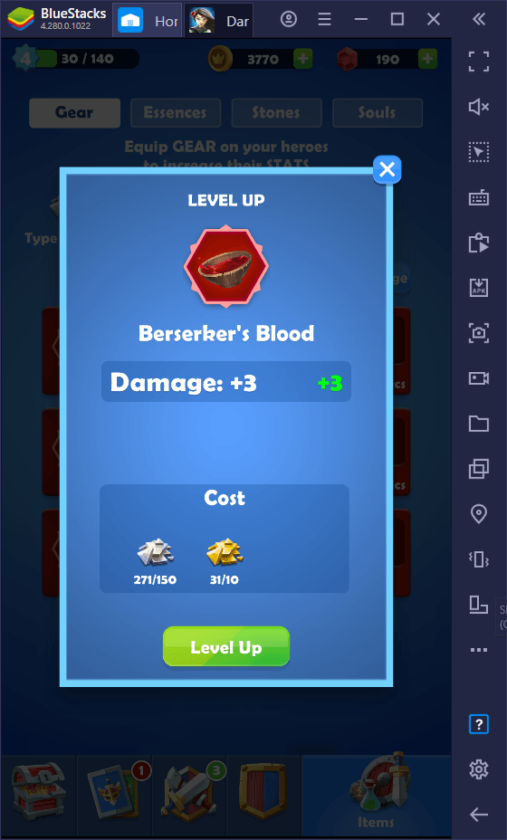 Darkfire Heroes The Gear System Explained BlueStacks