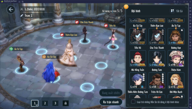 Đấu La VN: Đấu Thần Tái Lâm - Xếp hạng các nhân vật mạnh trong game