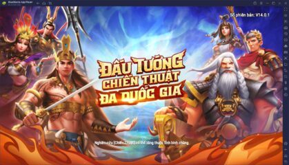 Trải nghiệm game chiến thuật Đấu Tướng VNG trên PC cùng BlueStacks