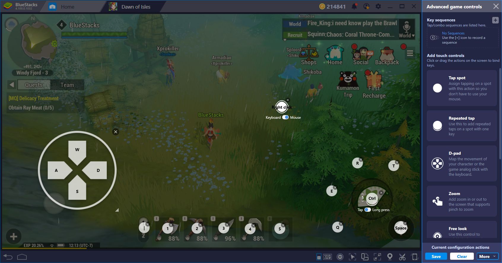Fight, Craft, and Save the World in Dawn of Isles With BlueStacks