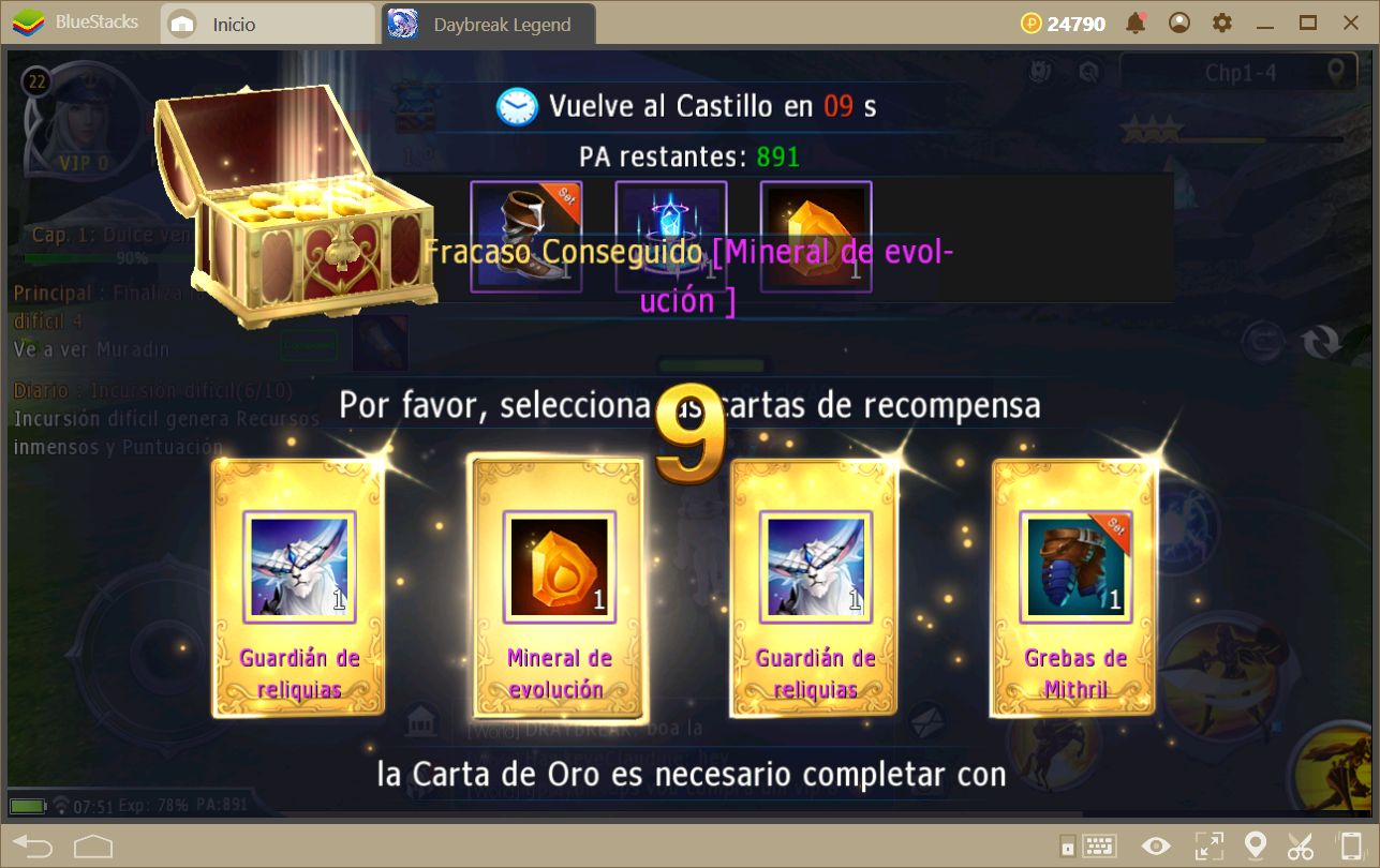 Cómo Progresar Rápidamente en Daybreak Legends