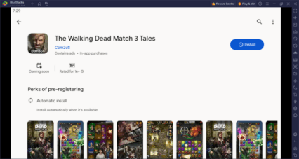 Como Jogar The Walking Dead Match 3 Tales no PC com BlueStacks