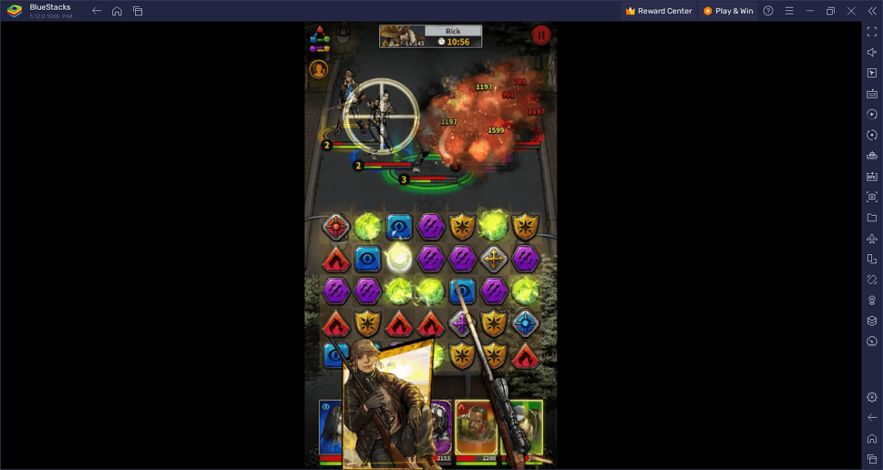 How to Play The Walking Dead Match 3 Tales on PC with BlueStacks