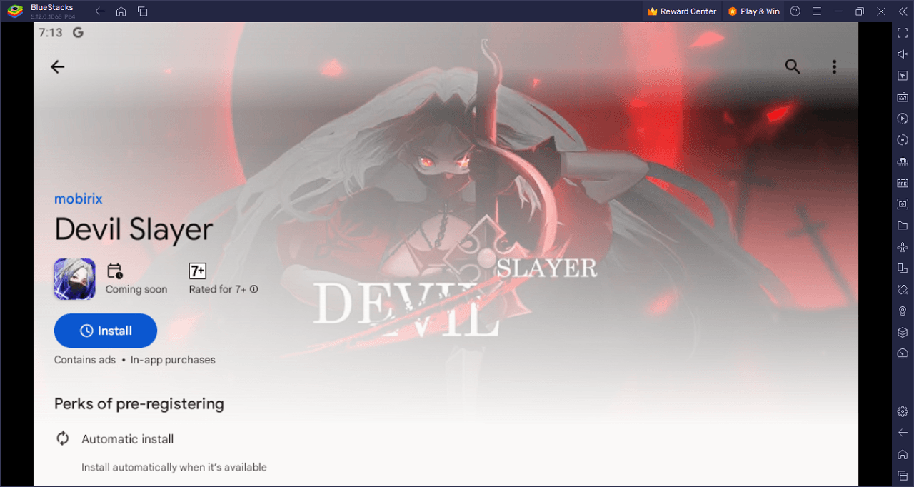 How to Play Devil Slayer on PC With BlueStacks