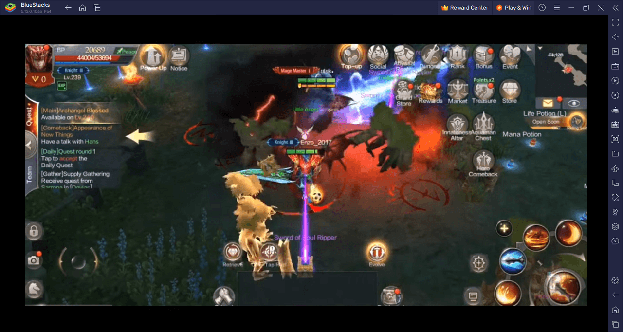 How to Play MU: Devils Awaken on PC with BlueStacks