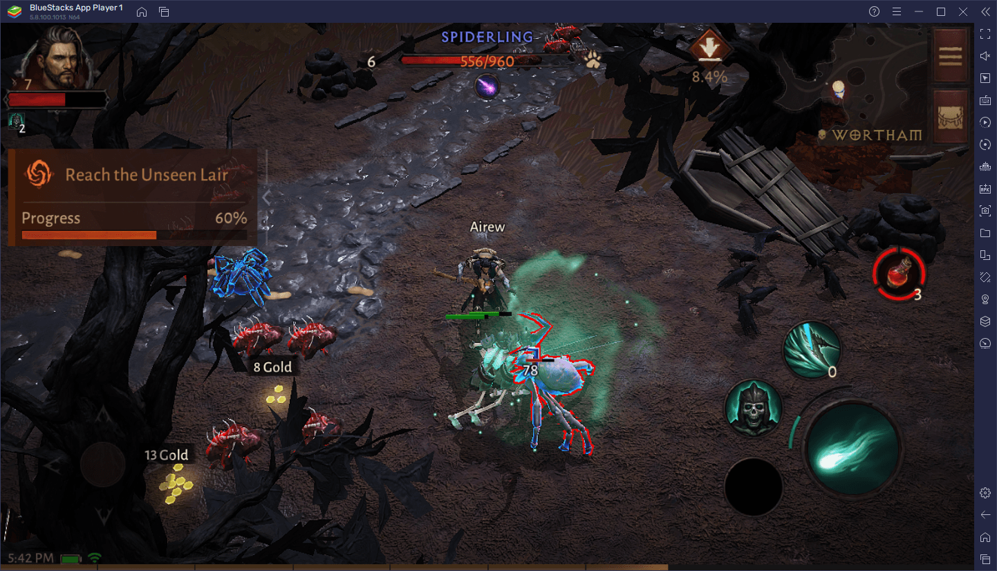 Como jogar Diablo Immortal no PC com o BlueStacks