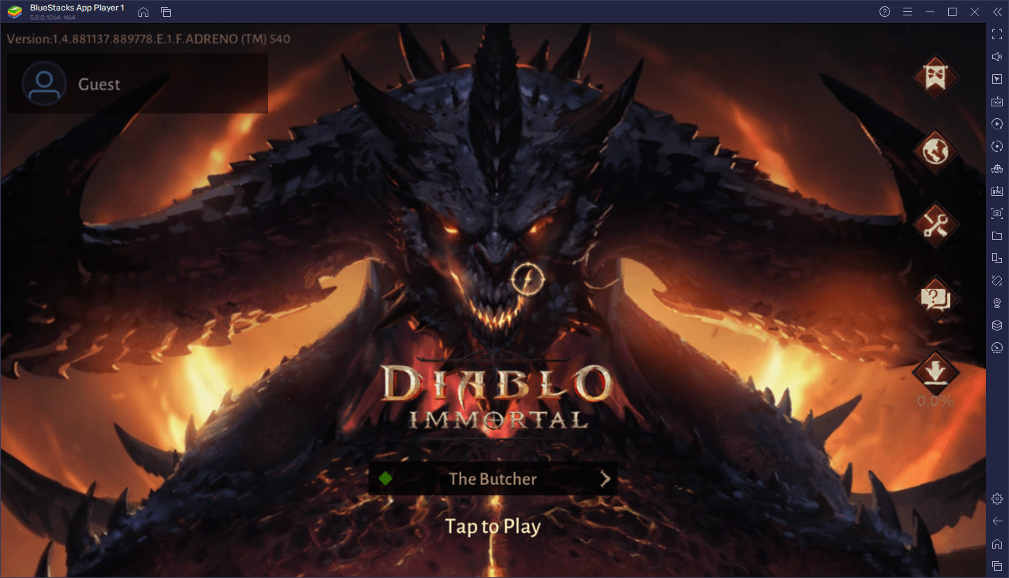 كيفية لعب Diablo Immortal على جهاز الكمبيوتر باستخدام BlueStacks