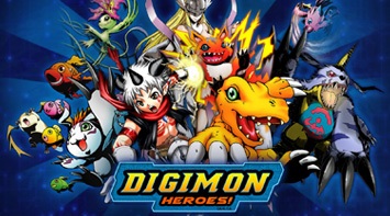 Играй Digimon Heroes!