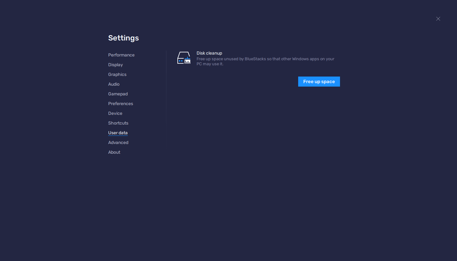 ستساعدك أداة تنظيف القرص الجديدة في BlueStacks 5.6 على تحرير مساحة كبيرة من القرص