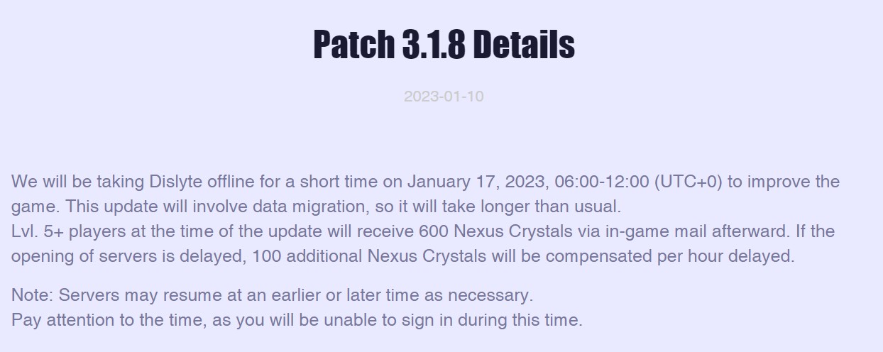 Dislyte Patch 3.1.8 – New Espers Intisar, Feng Nuxi, Spring Festival, and more in Evening Glimmer Update