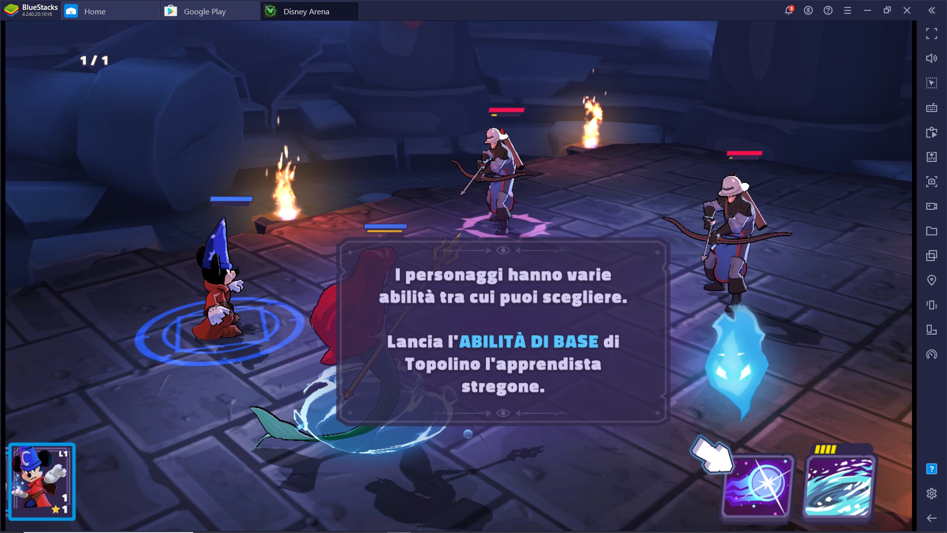 Gioca a Disney Sorcerer's Arena su PC e Mac con BlueStacks