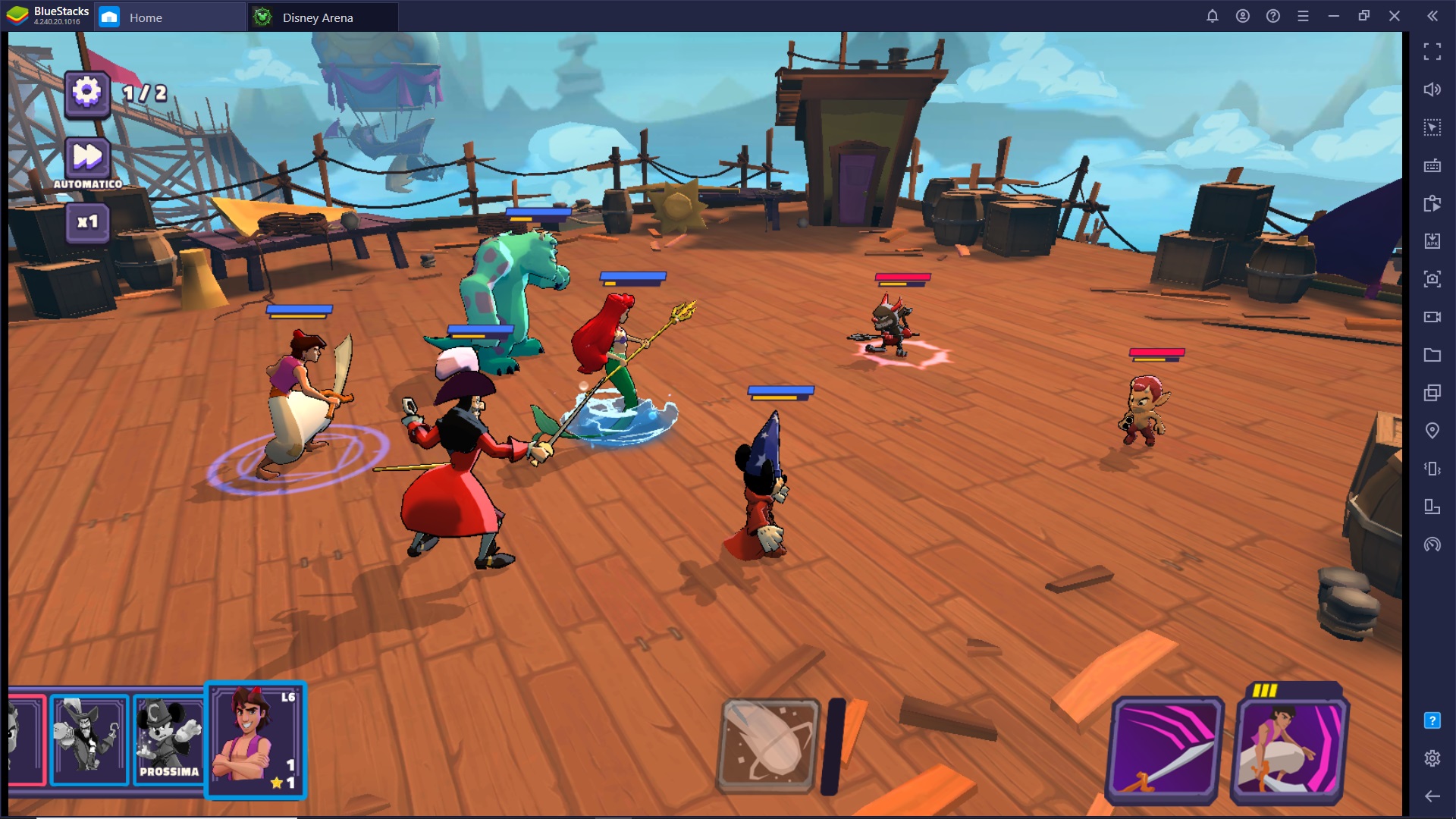 Gioca a Disney Sorcerer's Arena su PC e Mac con BlueStacks