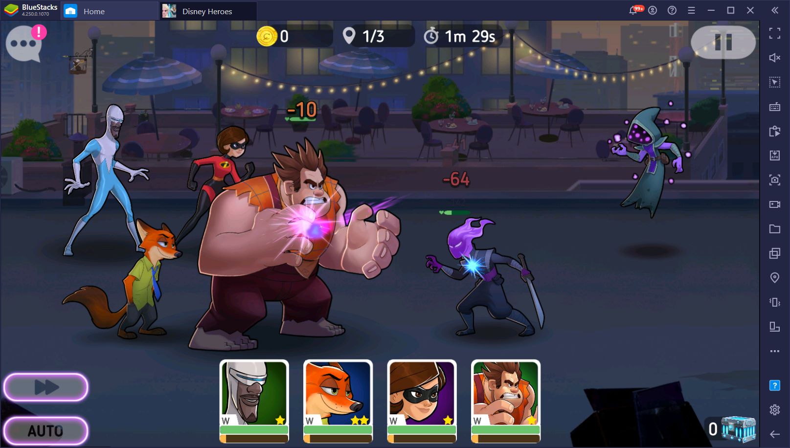 Disney Heroes: Battle Mode on PC - Play on BlueStacks and Get Access to Exclusive Tools and Features