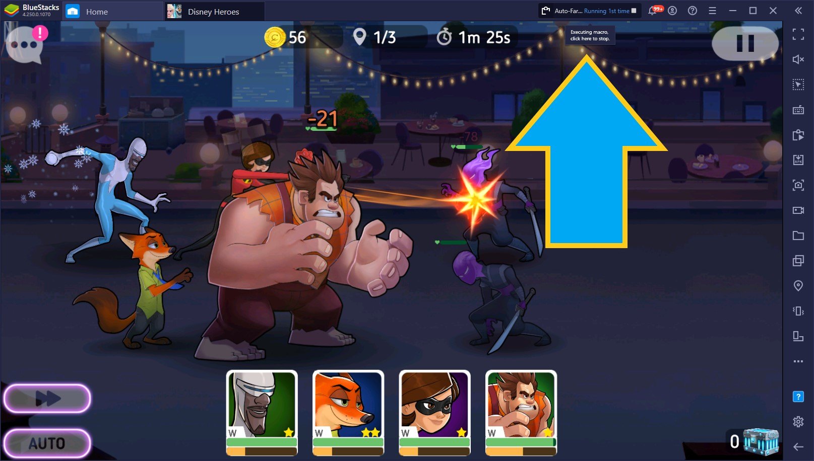 Disney Heroes: Battle Mode on PC - Play on BlueStacks and Get Access to Exclusive Tools and Features