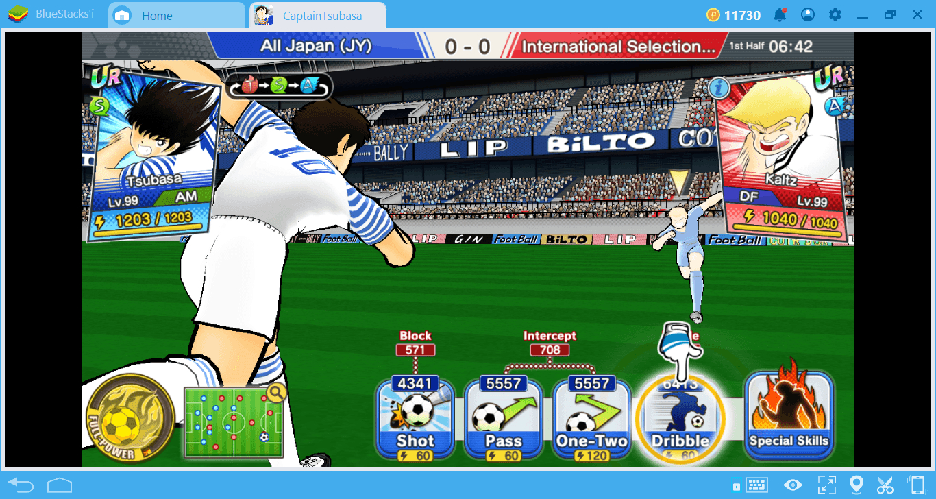 Captain Tsubasa: Never miss a Goal again with BlueStacks Combo Key