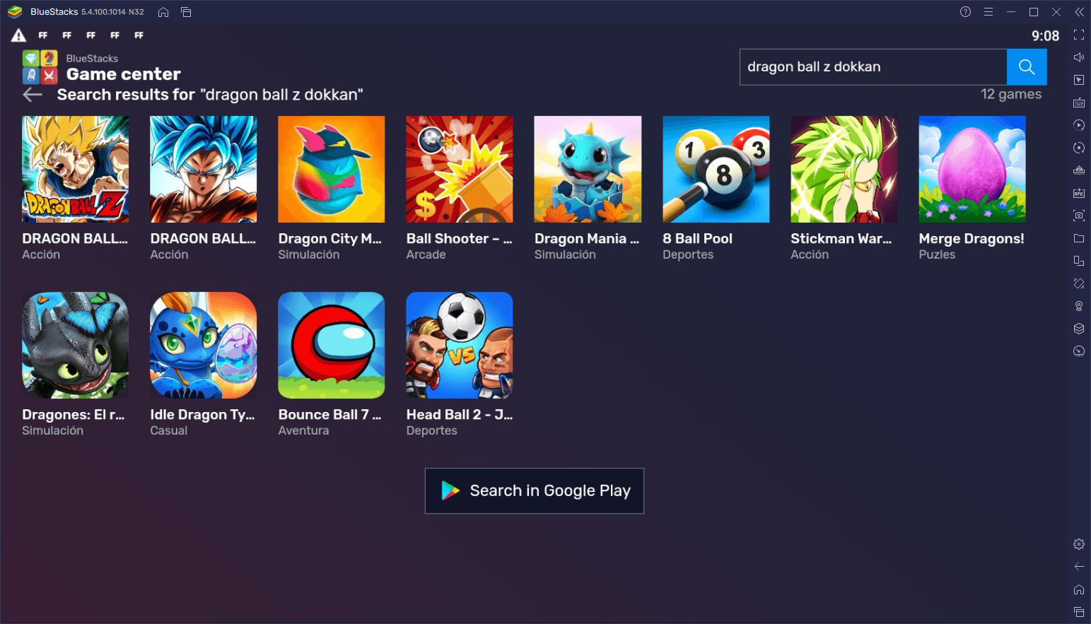 bluestacks sign into google play