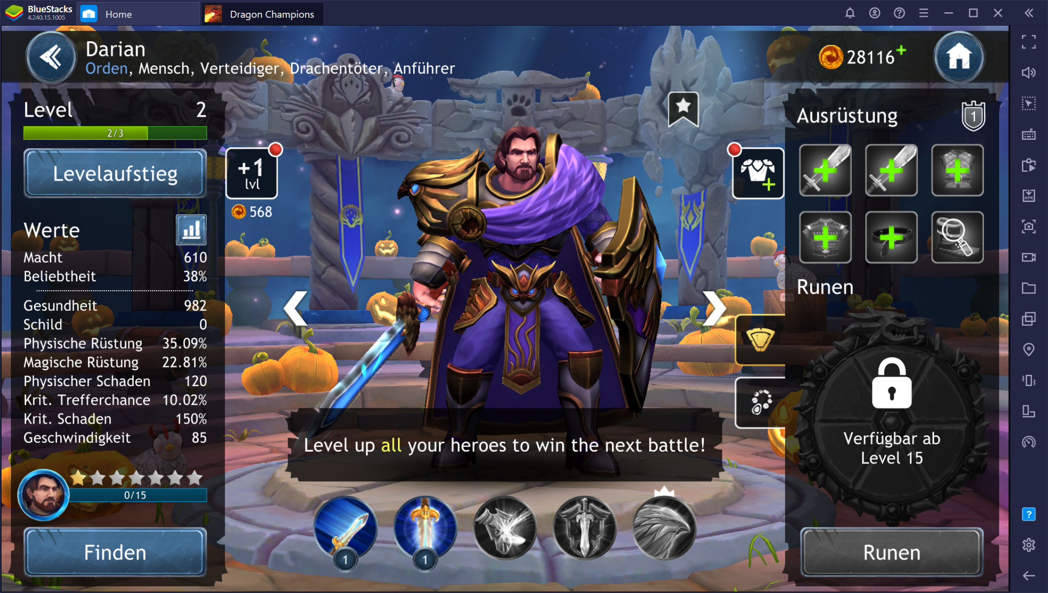 Dragon Champions auf dem PC – Helden-Rangliste: Schalte die besten Charaktere im Spiel frei