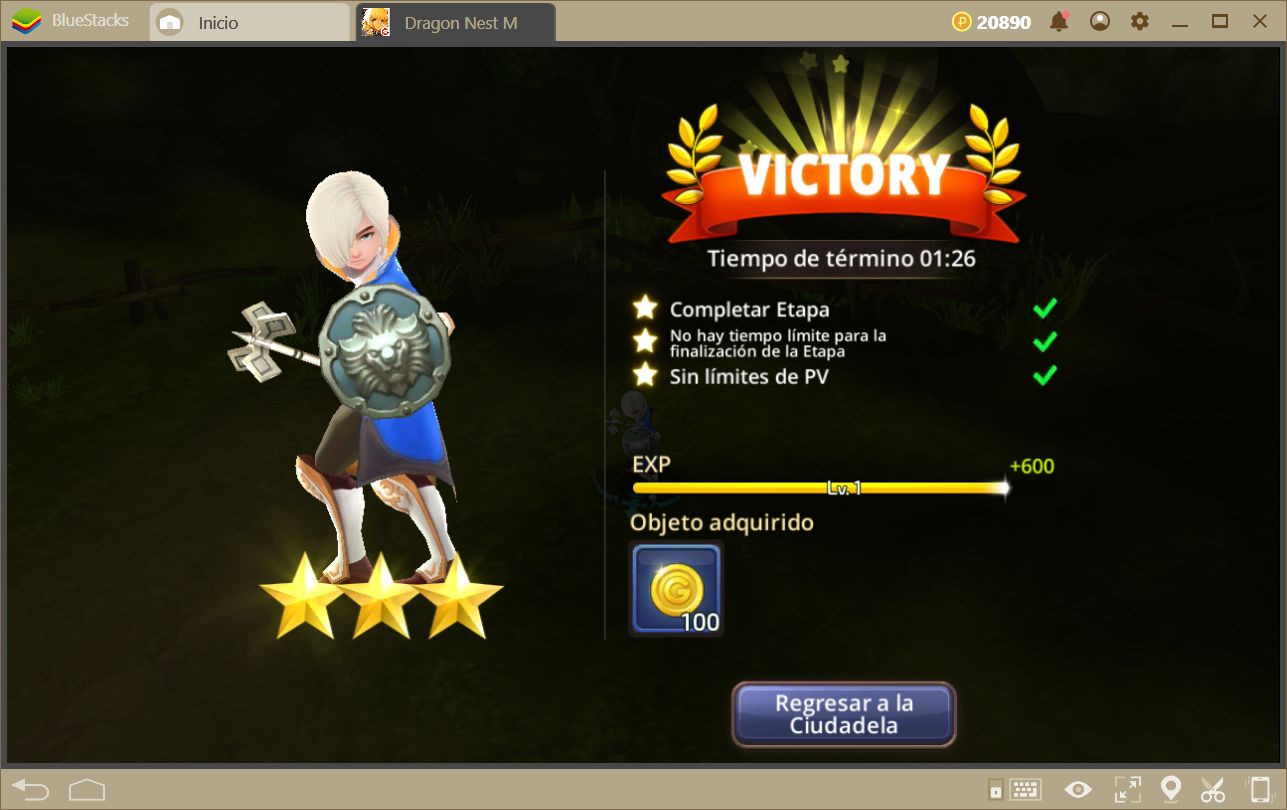 Aumentando tu Poder en Dragon Nest M