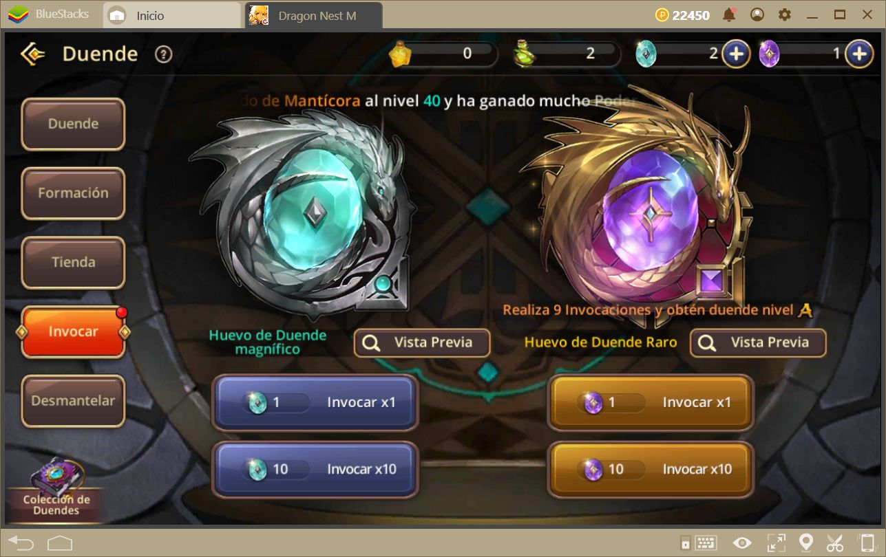 Guía Para los Duendes de Dragon Nest M