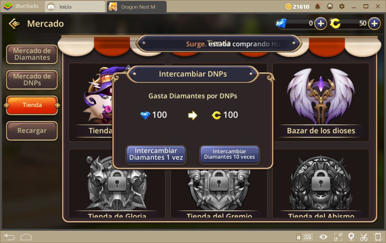 Cómo Acumular DNP en Dragon Nest M