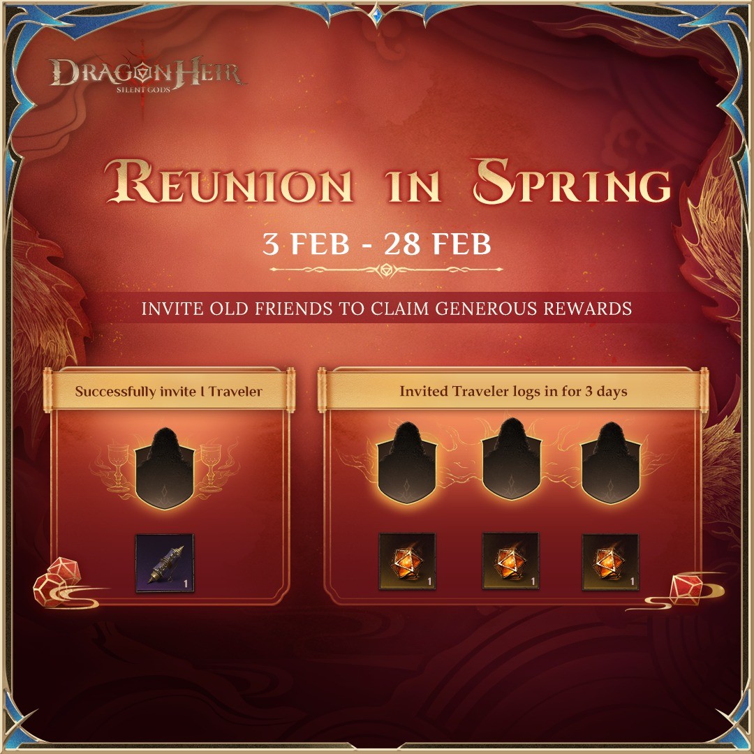 Dragonheir: Silent Gods Reunion In Spring Event - Your Guide to Epic Rewards!