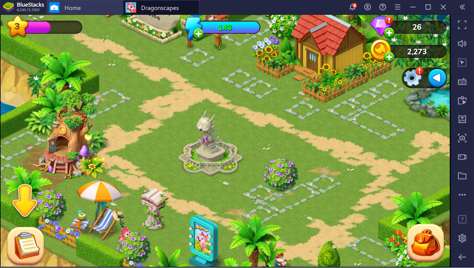 Dragonscapes Adventure on PC with BlueStacks: A Fun and Relaxing Game with  Dragons!