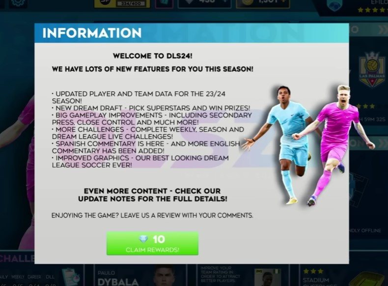 Dream League Soccer 2024 December Update – Dream Draft