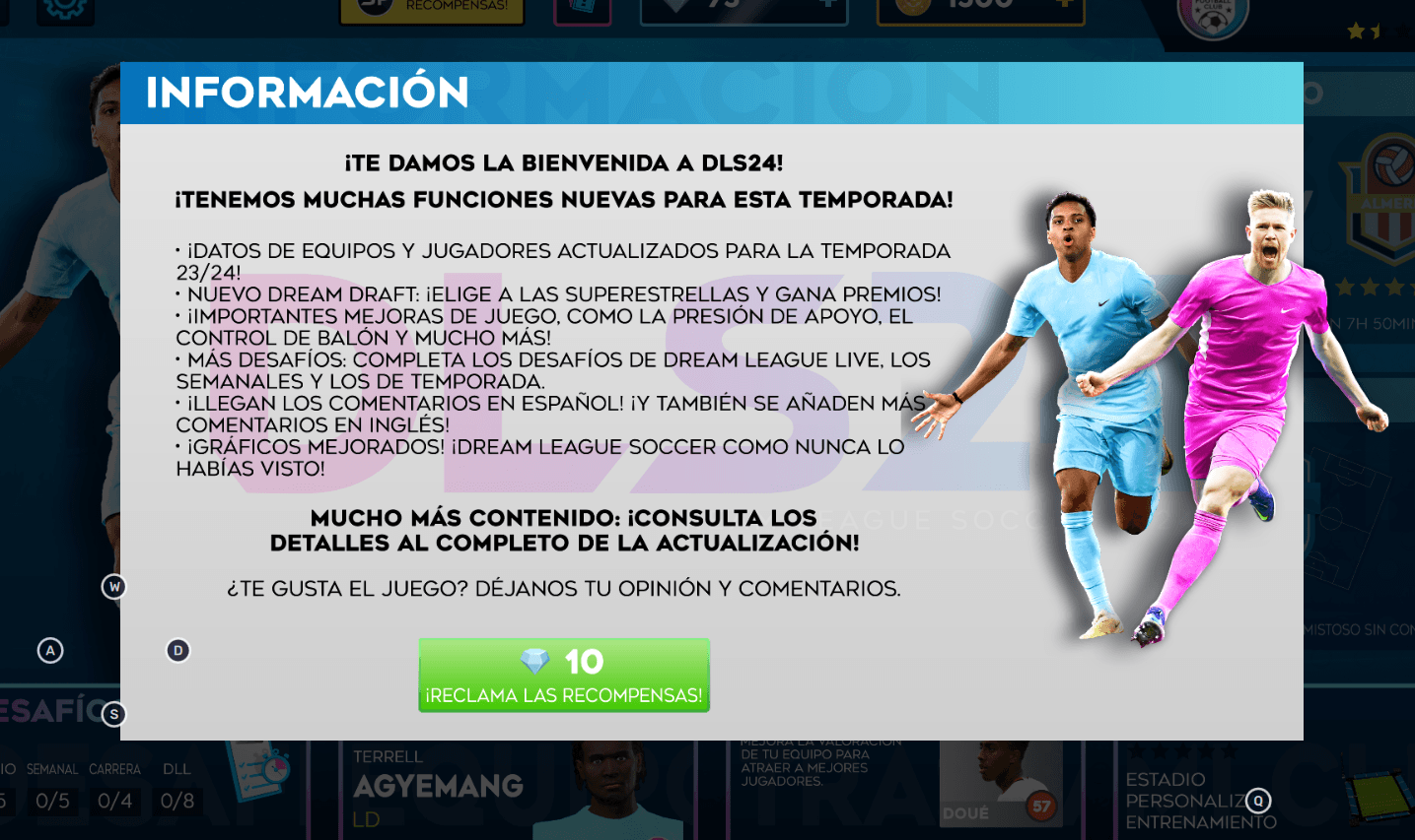 Actualización de diciembre de Dream League Soccer 2024 – Dream Draft