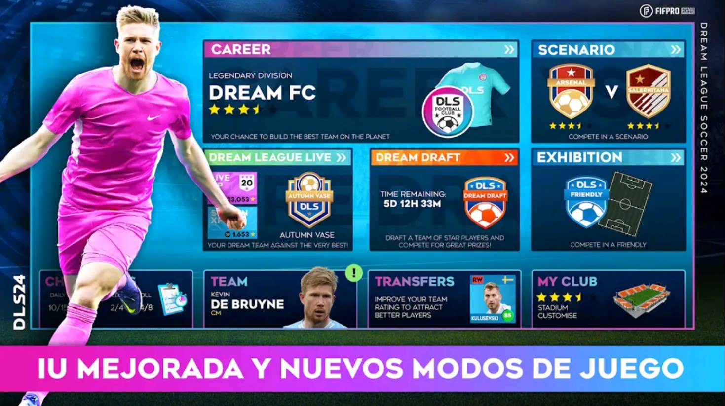 Cómo instalar y jugar Dream League Soccer 2024 en PC con BlueStacks