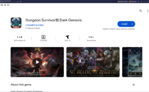 How to Play Dungeon Survivor 3: Dark Genesis on PC With BlueStacks