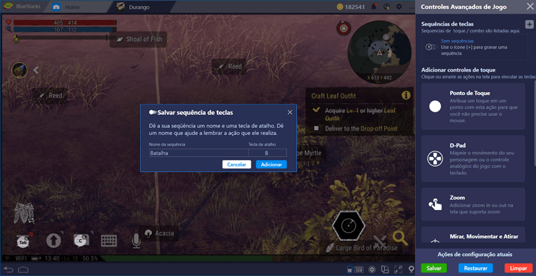 Use BlueStacks para sobreviver em Durango Wild Lands!