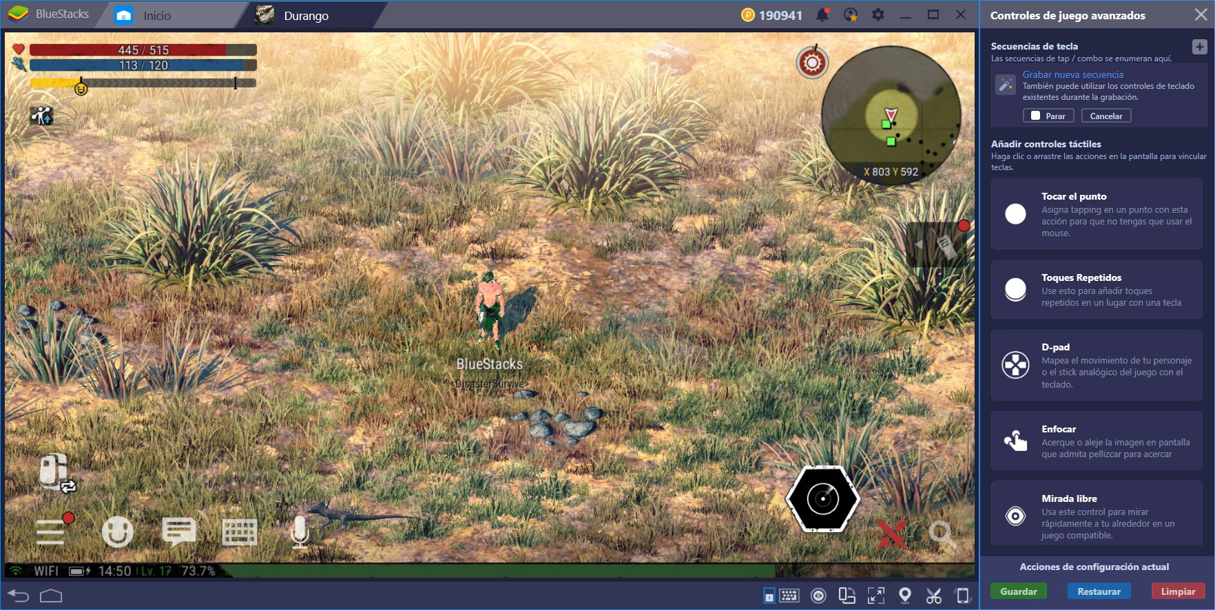 Durango Wild Lands: Sobrevive en la Naturaleza con BlueStacks