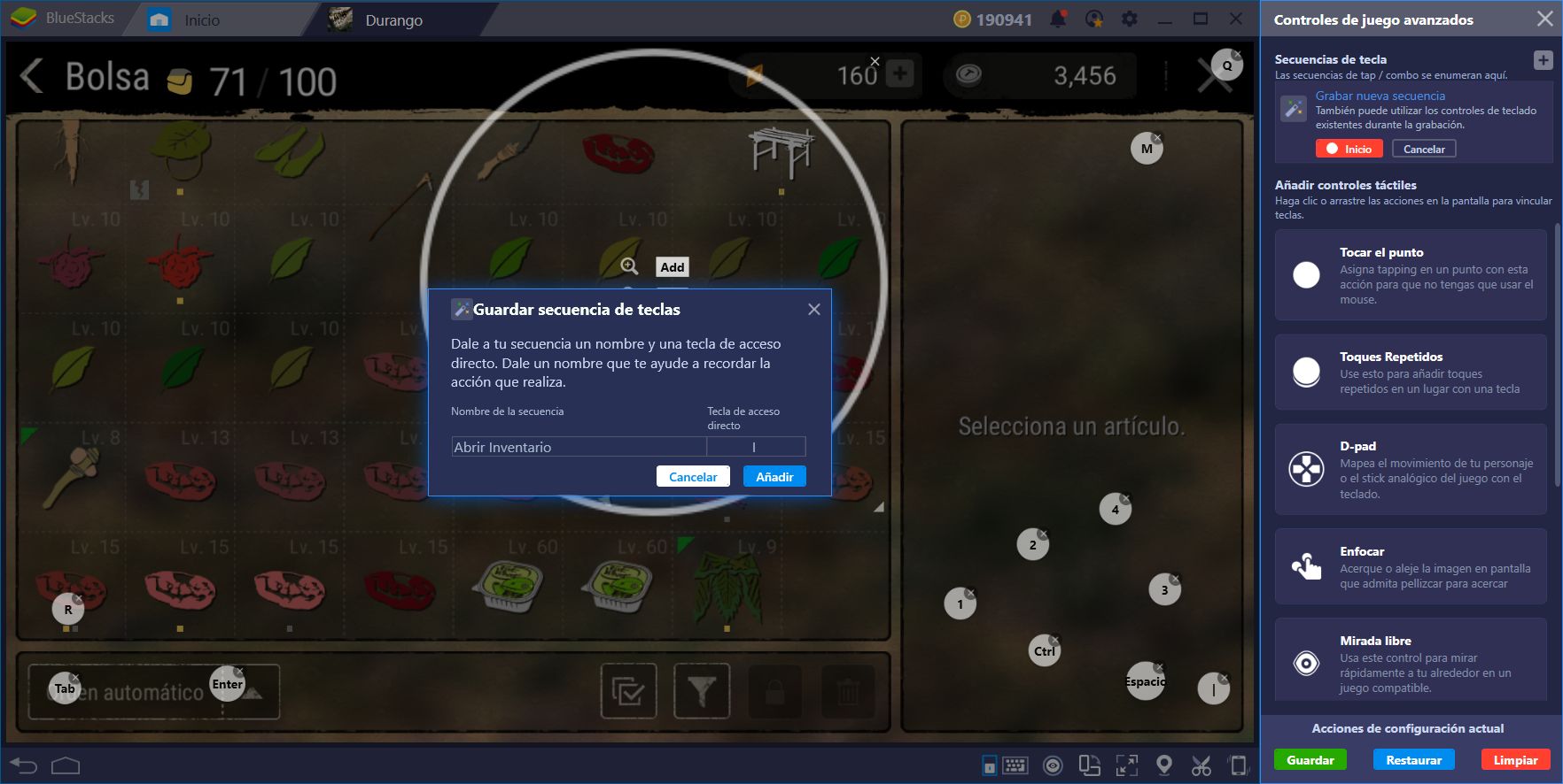 Durango Wild Lands: Sobrevive en la Naturaleza con BlueStacks