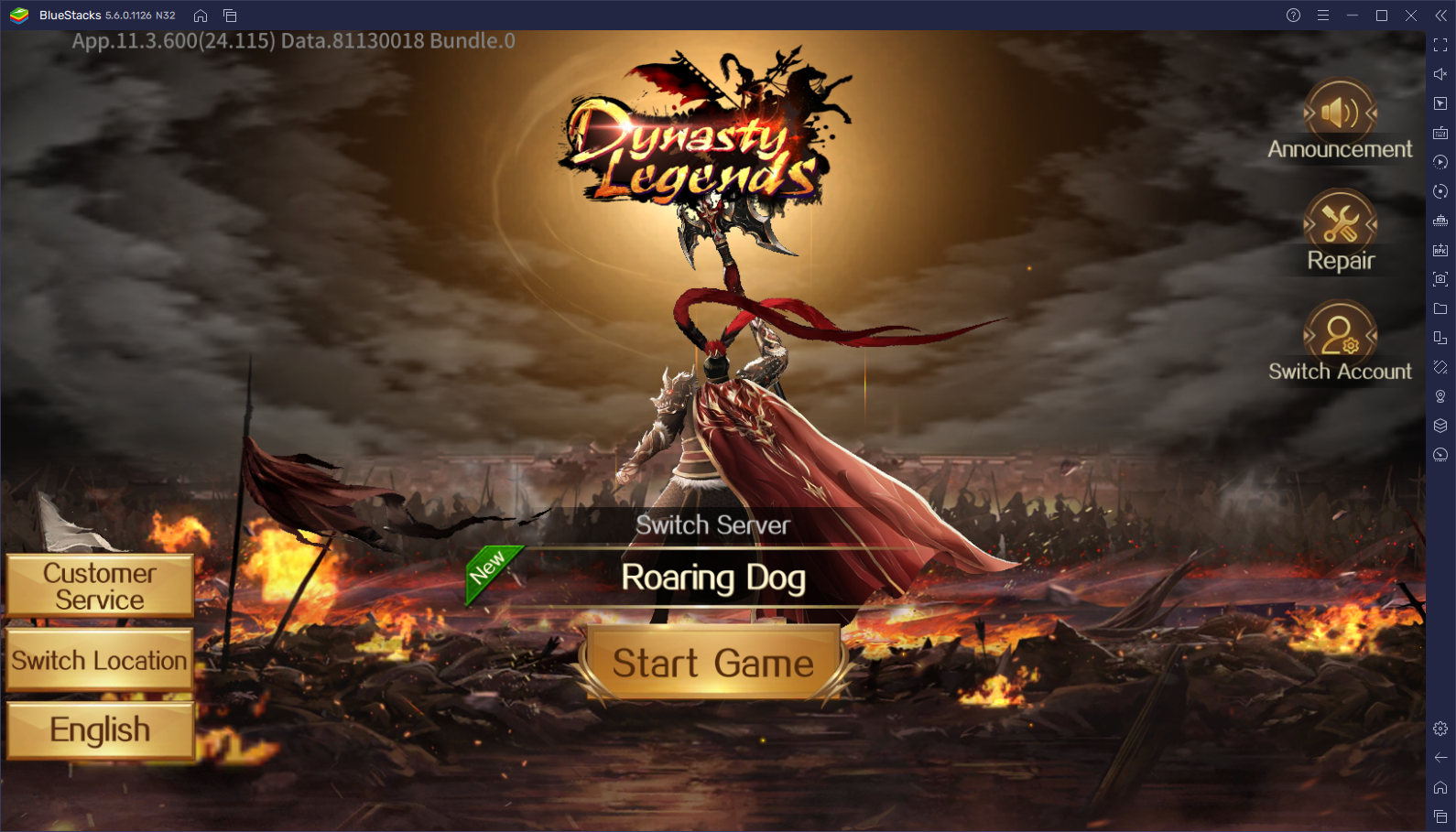 How to Play Dynasty Legends: Warriors Unite on PC with BlueStacks