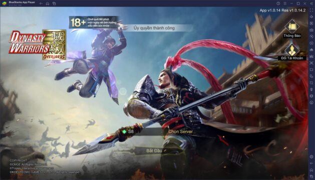 Trải nghiệm game nhập vai hành động Dynasty Warriors: Overlords trên PC với BlueStacks