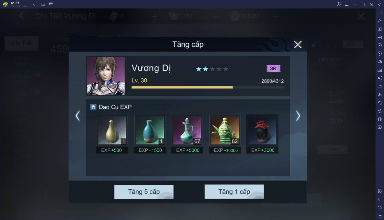 Dynasty Warriors: Overlords – Cẩm Nâng Nâng Cấp Nhân Vật